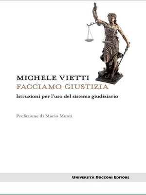 cover image of Facciamo giustizia